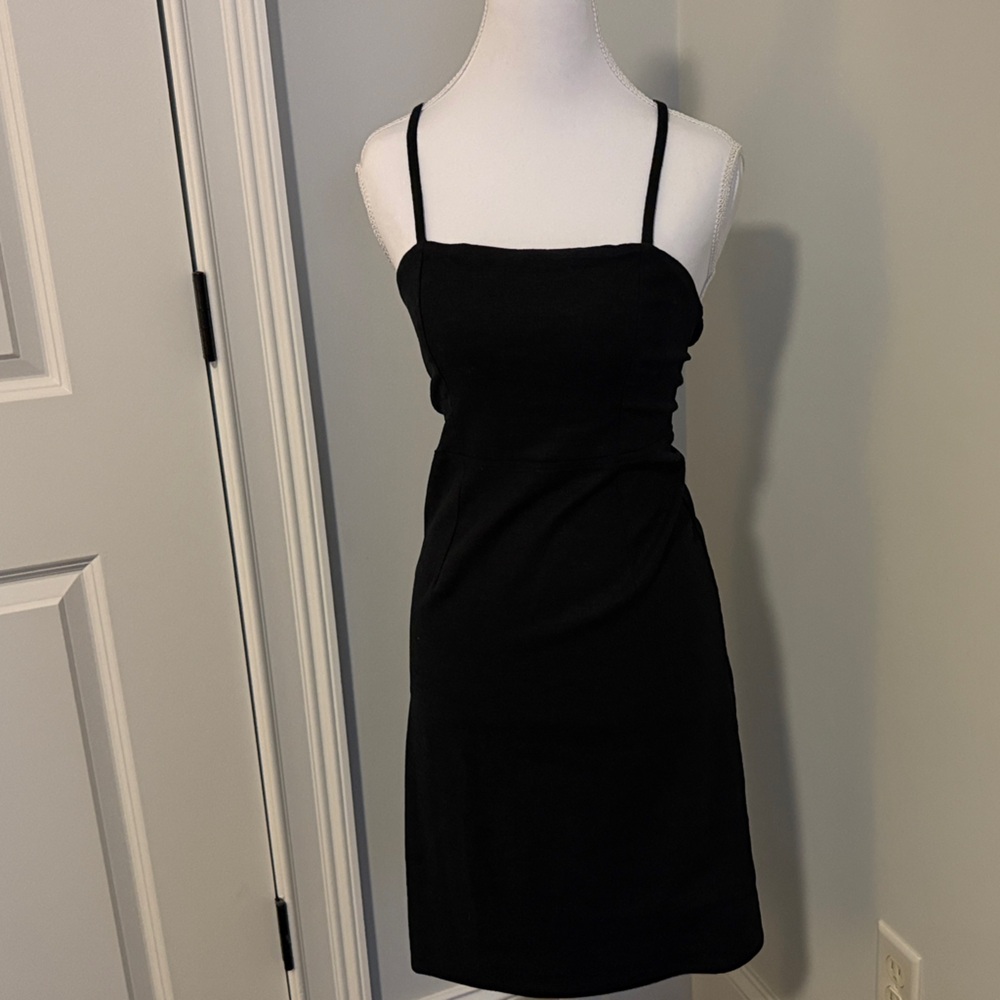 Black Linen Dress